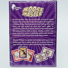 New Moose Master Card Game Crazy Party Game for All Ages Boomer Games 2021