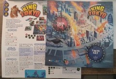 KING of TOKYO Board Game IELLO Richard Garfield 2014 – COMPLETE EXCELLENT