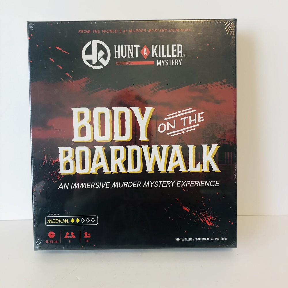 Hunt a Killer – Body on the Boardwalk – Murder Mystery 2020 Gnomish Hat New