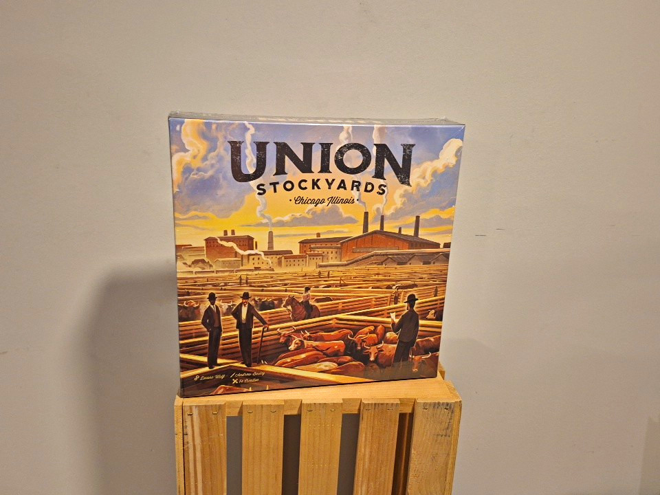 Solid Rock Games Union Stockyards Strategy Board Game, 2-5 Players, 14+