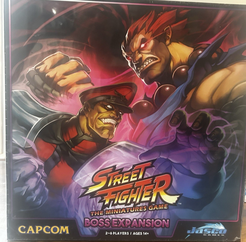 Street Fighter Miniatures Game Core Box Set Capcom – Jasco Games New & Sealed
