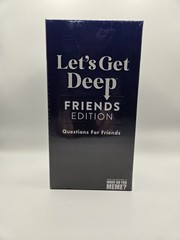 Lets Get Deep Friends Edition Card Game New Sealed