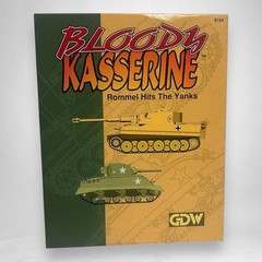 Bloody Kasserine Rommel Hits The Yanks Game Designers Workshop 0124 – Unpunched