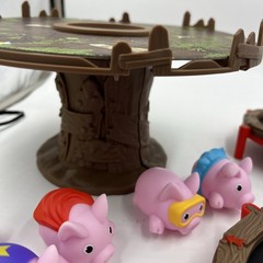 Pigs on Trampolines Board Games Family Game, Kids Multi-Player, 1 thing broke