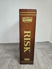 RISK ☆ Vintage Collection Wooden Box Bookshelf 2009 Edition Hasbro- For Parts