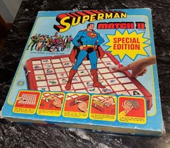 RARE 1978 IDEAL Superman Match II Special Edition 💯COMPLETE