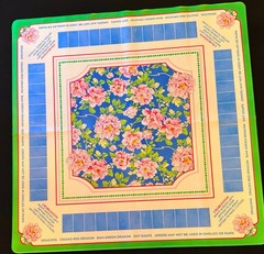 HOBBY LOBBY FLORAL MAHJONG MAT (NEW)