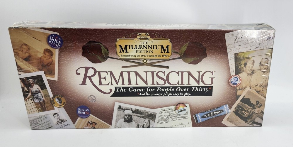 Reminiscing – The Game for People over 30 – Master Edition – NEW & SEALED