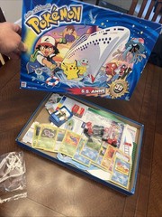 Milton Bradley POKÉMON S.S. Anne Expanding 3D Board Game Incomplete As Is.