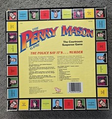 TSR The Perry Mason Game Mystery Board Game 1987 2+ Players Ages 12+ Complete