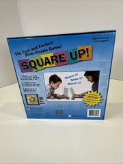 Square Up! Game COMPLETE Mindware 2009 Tile Strategy Slide Puzzle Race