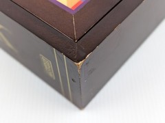 RISK Wooden Vintage Game Collection Edition Library Book Shelf COMPLETE Wood Box