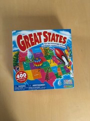 Great States Board Game Played One Time