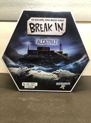 New PlayMonster Break In Alcatraz Game. Age 10+/1-6 Players Factory Sealed.