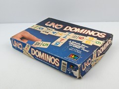 1986 UNO Dominos Game by International Games 100% COMPLETE Vintage