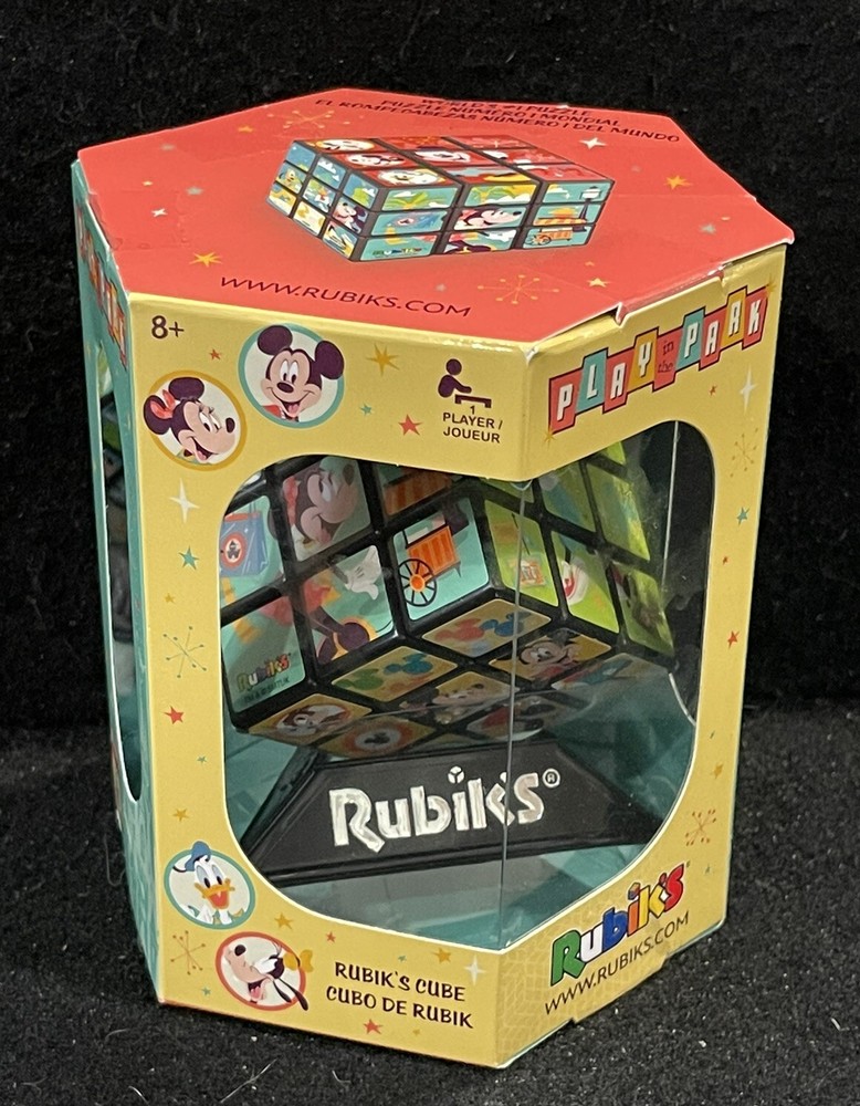 Disney Park Play Rubiks Cube Game Mickey Minnie Mouse New In Hand