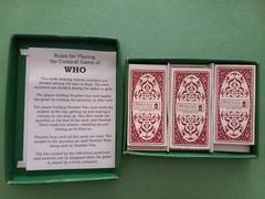 Heritage Toys And Games The Comical Game of “Who?” Retro Reproduction Cards
