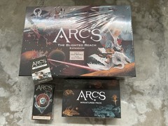 Arcs: The Blighted Reach plus Leaders and Lore and Miniatures pack – New Sealed