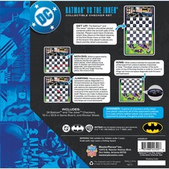 MasterPieces – Batman vs Joker – Officially Licensed Checkers Board Game