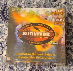 “Survivor The Australian Outback Game 2nd Edition” 2000 New 4-8 Adult Players