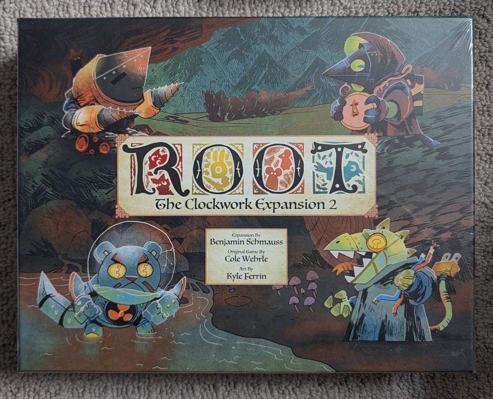 Root – The Clockwork 2 Expansion – Leder Games. New in shrink.