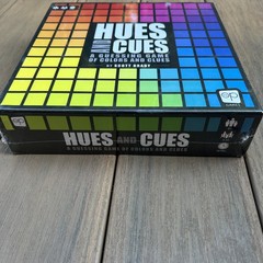NIB-Sealed! Hues And Cues Viral Board Game A Guessing Game Of Colors & Clues