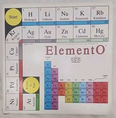 ElementO-1992 Original Educational Game-Learn the Periodic Table NEW Vintage