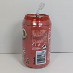 Uno Dice Game Tin Soda Pop Can Coin Bank Red 2011 Mattel New SEALED
