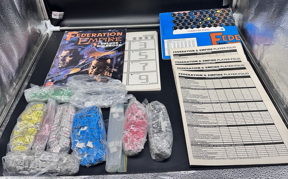 Task Force Games # 5006 Federation and Empire War Strategy Game – Punched