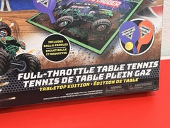 Full Throttle Monster Jam Table Tennis Ping Pong Set Table Tennis