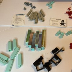 Monopoly City Board Game Family Hasbro 2009 Incomplete PARTS ONLY 3D Buildings