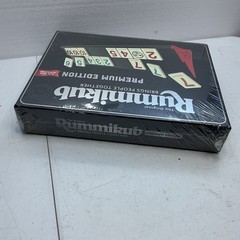 Rummikub Premium Edition Features Racks Large Number Engraved Tiles NIB