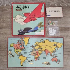 Air Race Board Game Retro Range Toys and Games Education 2012