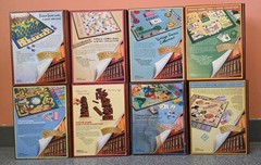 Vintage Game Collection Lot Risk Stratego Clue Jenga Life Sorry Monopoly Scrabbl