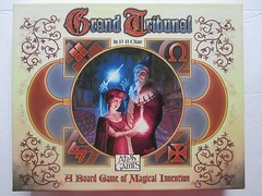 Grand Tribunal A Board Game Of Magical Invention by P R Chase Atlas Games Wizard