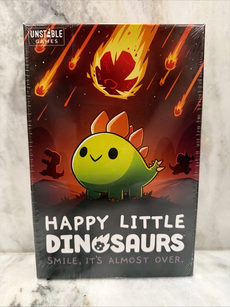 Happy Little Dinosaurs Smile, It’s Almost Over Unstable Games NEW