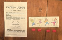VINTAGE Chutes and Ladders 1979 COMPLETE Milton Bradley Near Mint
