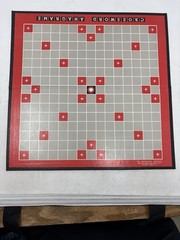Vintage Embossing Co. CROSSWORD ANAGRAMS Game 1953 Complete