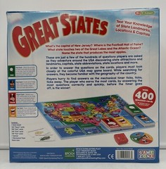 Great States Board Game Complete By Game Zone NEW