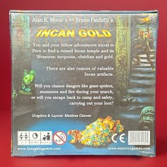 Incan Gold Game (2006 Ed) by Sunriver – Alan R. Moon’s and Bruno Faidutti’s NEW