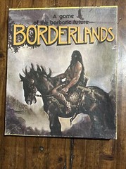 Borderlands Vintage RPG Board Game EON Game of the Barbaric Future