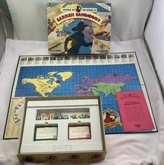 1992 Where in the World is Carmen Sandiego? Board Game University Games Complete