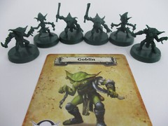 HeroQuest 6x GOBLIN Minis & Card Avalon Hill NEW!!