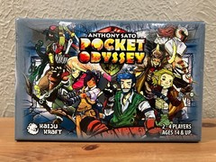 POCKET ODYSSEY Board Game Light RPG, Anthony Sato, Kaiju Kraft, COMPLETE