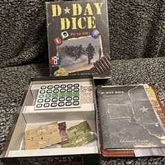 D-Day Dice: Do or Die Board Game: From a Game Collector’s Estate: Unpunched