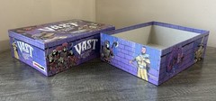 Vast Mysterious Manor Board Game Leder EUC Asymmetric 100% COMPLETE & UNPUNCHED