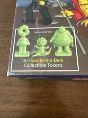 THE SIMPSONS TREE HOUSE OF HORROR Monopoly GLOW-IN-THE-DARK Board Game- Complete