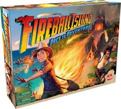 Goliath Fireball Island Game – Unique Board and Components, 2-4 Players Ages 7+