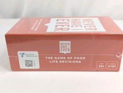 NEVER HAVE I EVER-Poor Life Decisions Game Classic Edition Party SEALED 2015