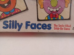 Colorforms SILLY FACES Game 1998 University Games NEW SEALED/READ FREE SHIP